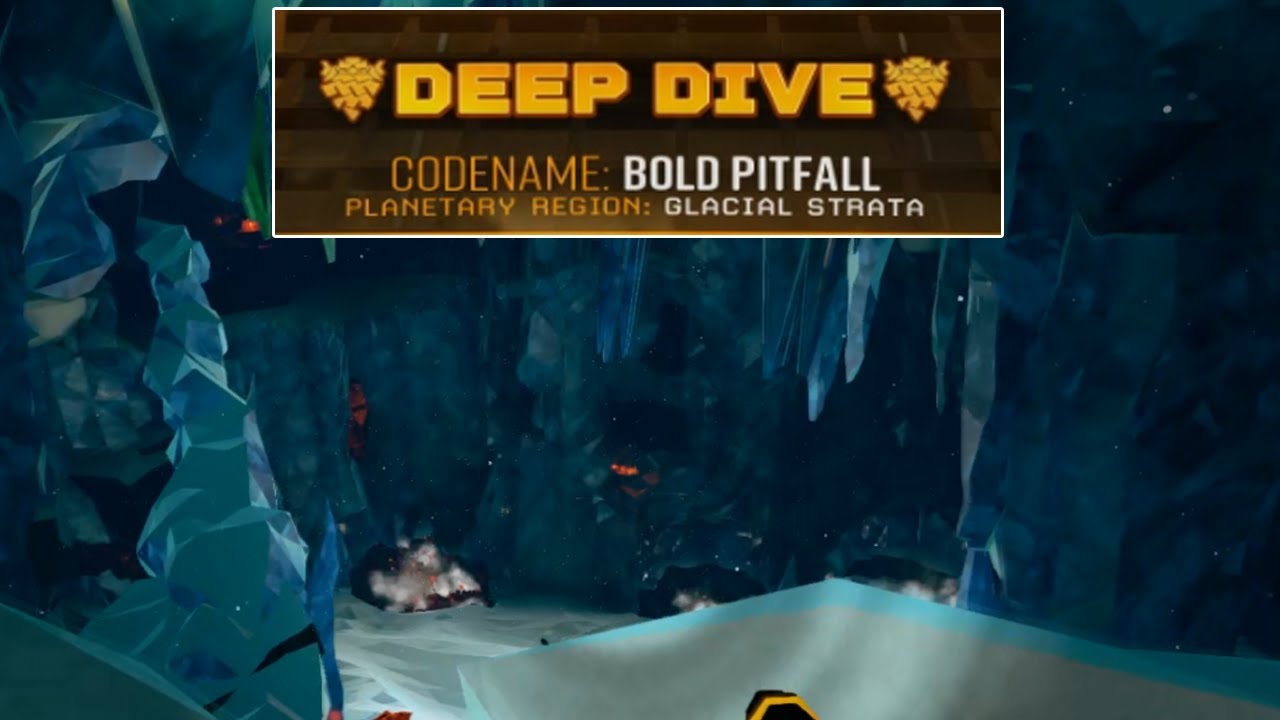 Bold Pitfall - Deep Dive - Solo - Deep Rock Galactic