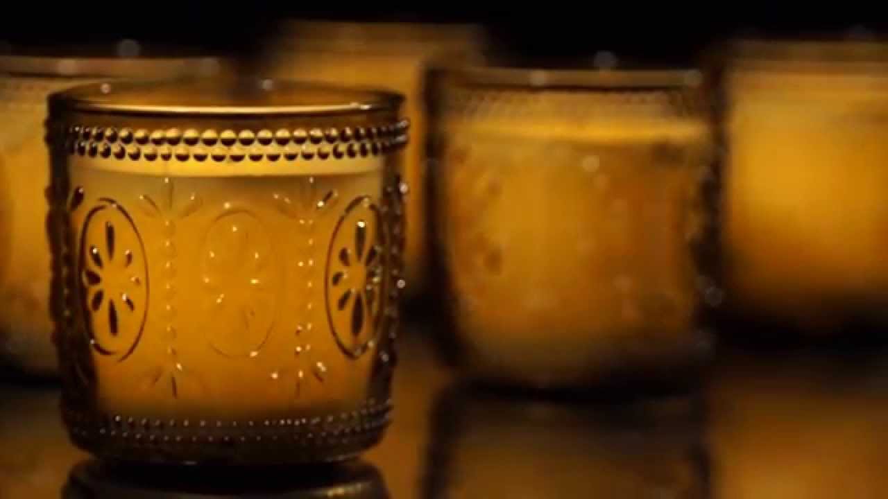 Amber Amelia Flameless Candle Jar by Candle Impressions