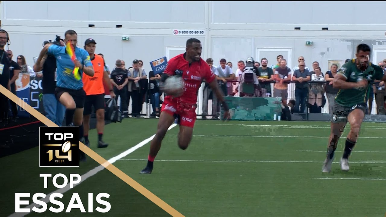 TOP Essais de la J02 – TOP 14 – Saison 2025-2026