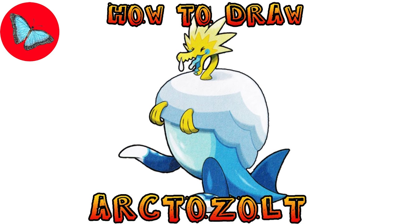 How To Draw Pokemon - Arctozolt | Drawing Animals