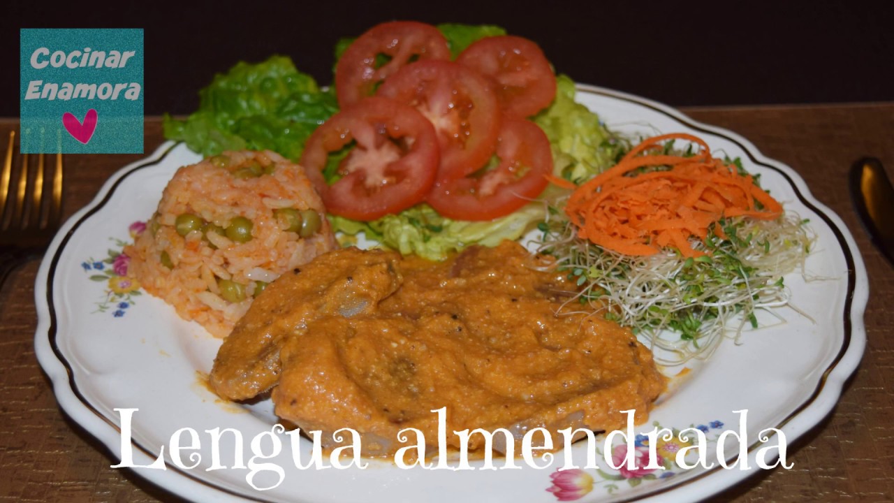 Lengua Almendrada / Suscríbete a Cocinar Enamora