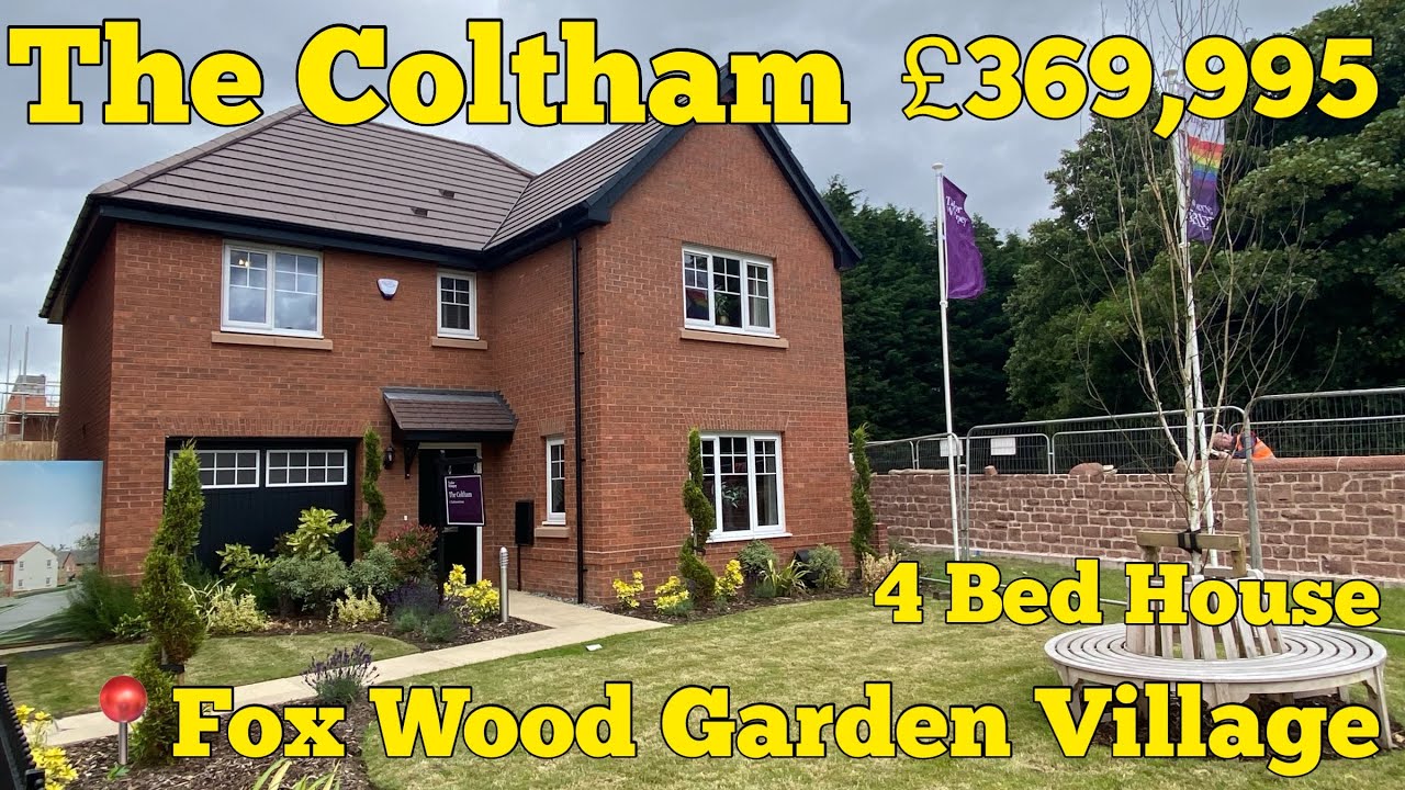 The Coltham - Taylor Wimpey - A 4 Bed Show Home in Fox Wood Garden Village, Whiston, Merseyside, UK
