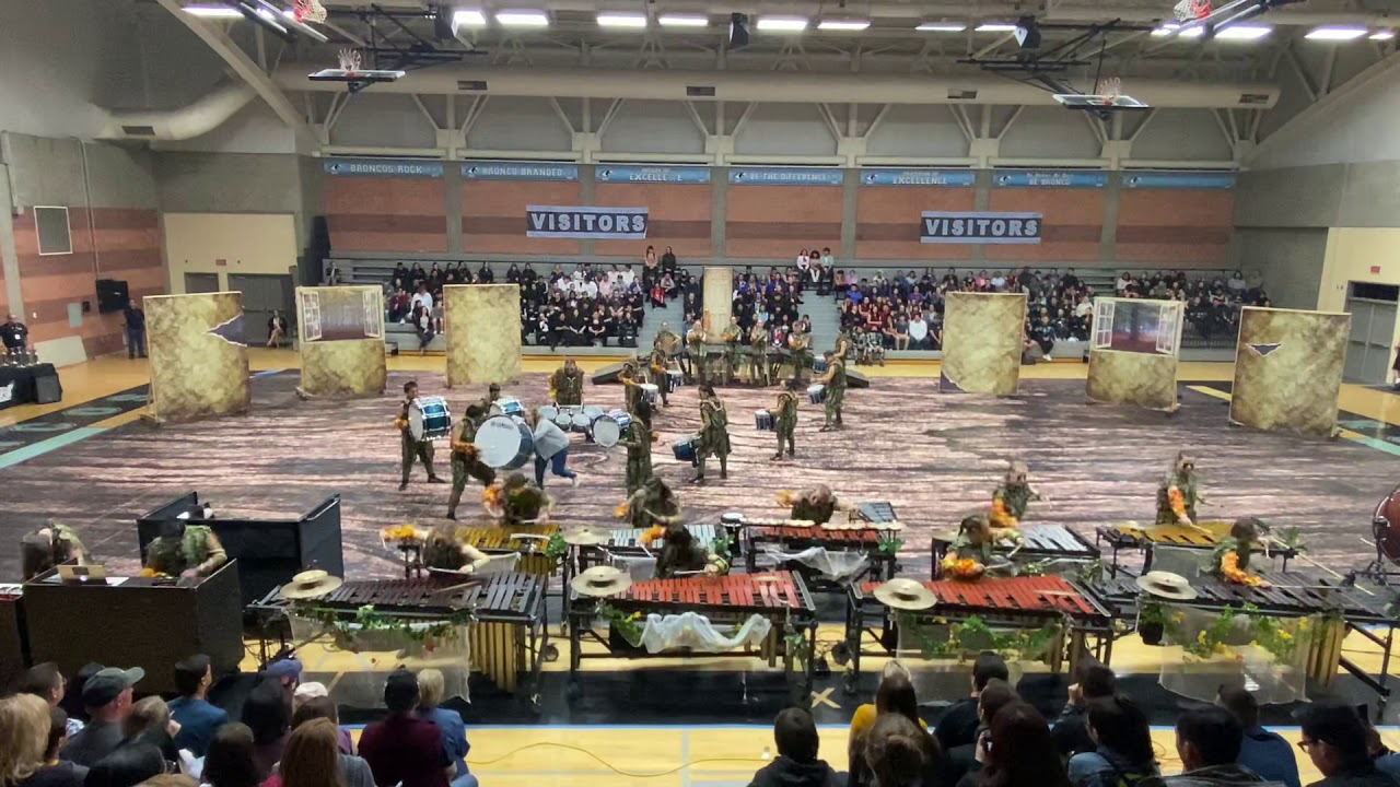 Clovis High School Indoor Percussion 2020 | SJVCGPR Show #3