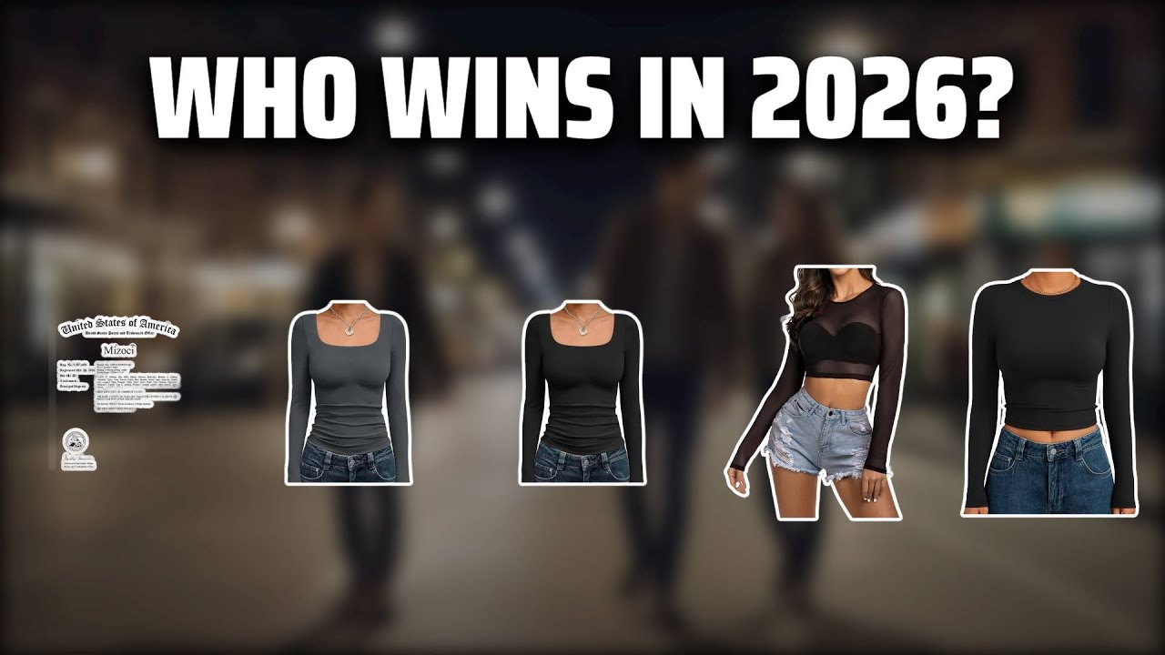 The Top 5 Best Crop Top Long Sleeve in 2026 - Must Watch Before Buying!