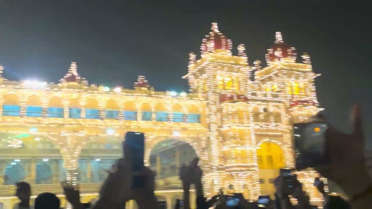 New year 2026 at Mysore Palace 