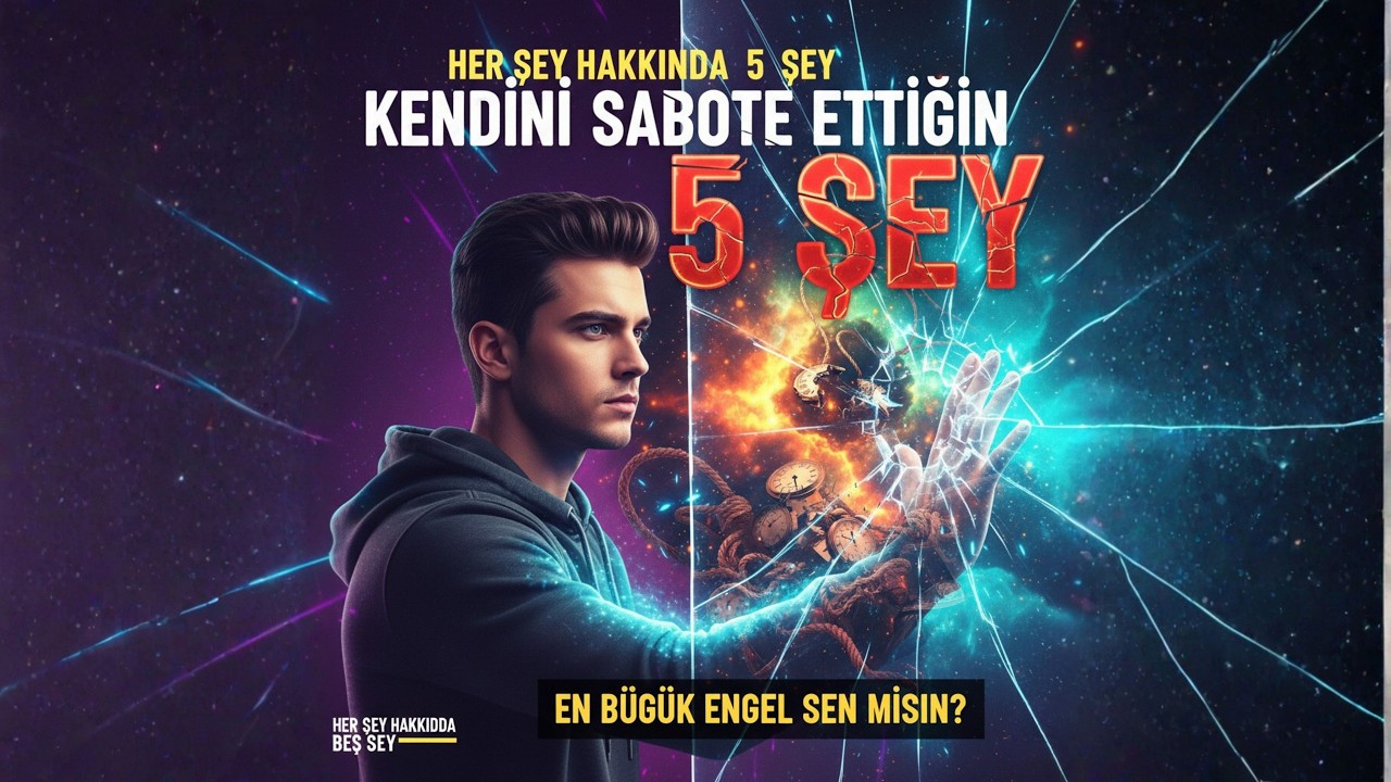 Kendini Sabote Etmenin Beş Yolu
