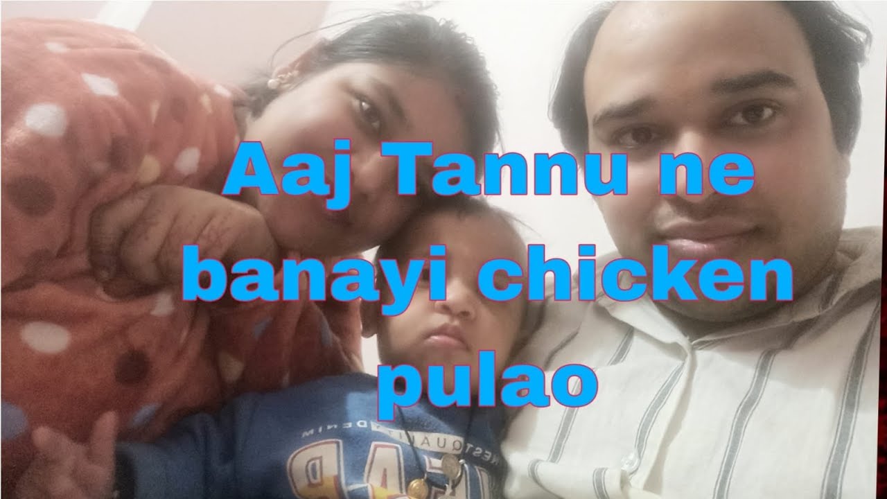 Aaj humne bade pyaar se mazedaar chicken pulao banaya 💛