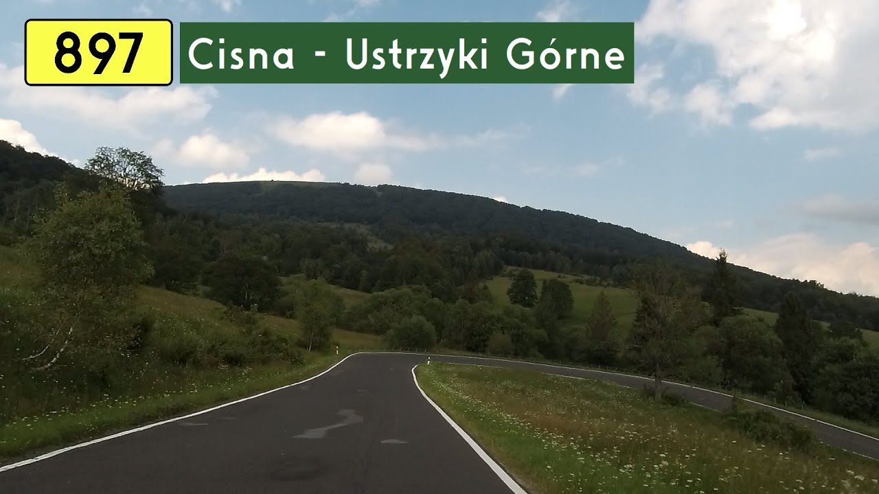DW897 Cisna - Ustrzyki Górne (wielka pętla bieszczadzka)