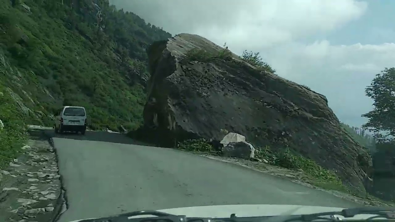 Rohtang pass Old Road #manali #trip #travel
