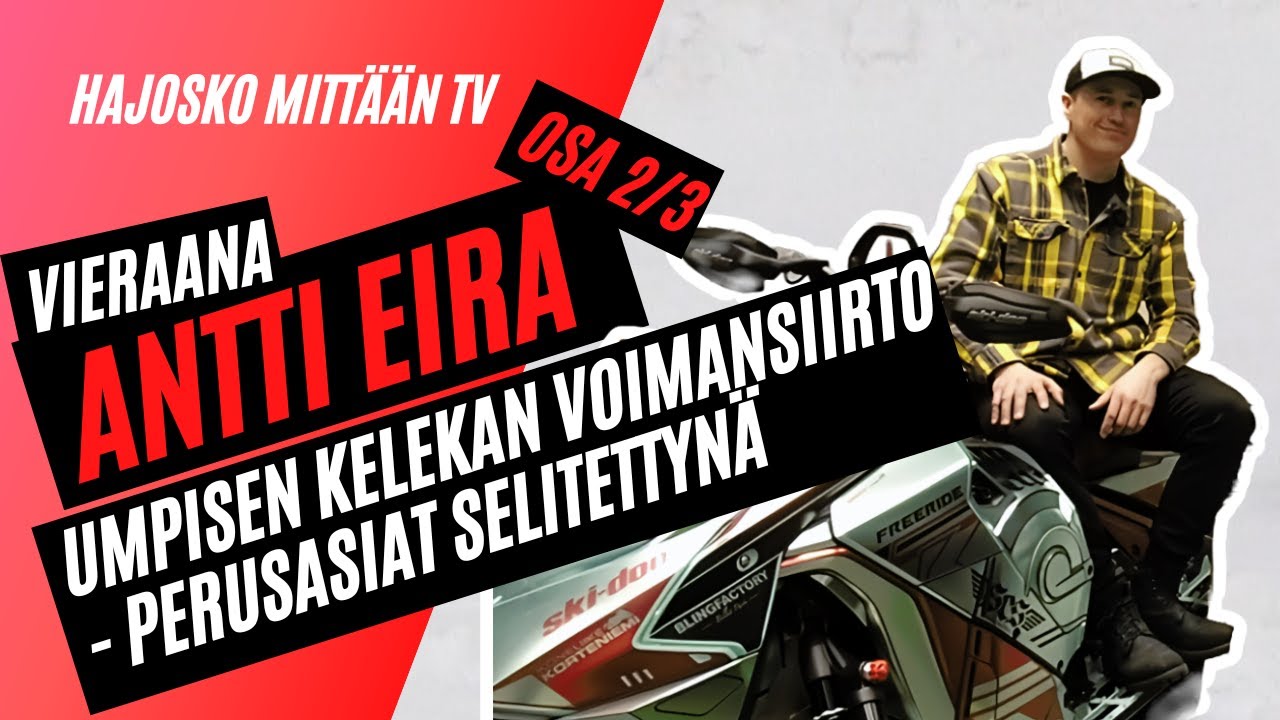MOOTTORIKELKAN VOIMANSIIRTO - ANTTI EIRA OSA 2/3