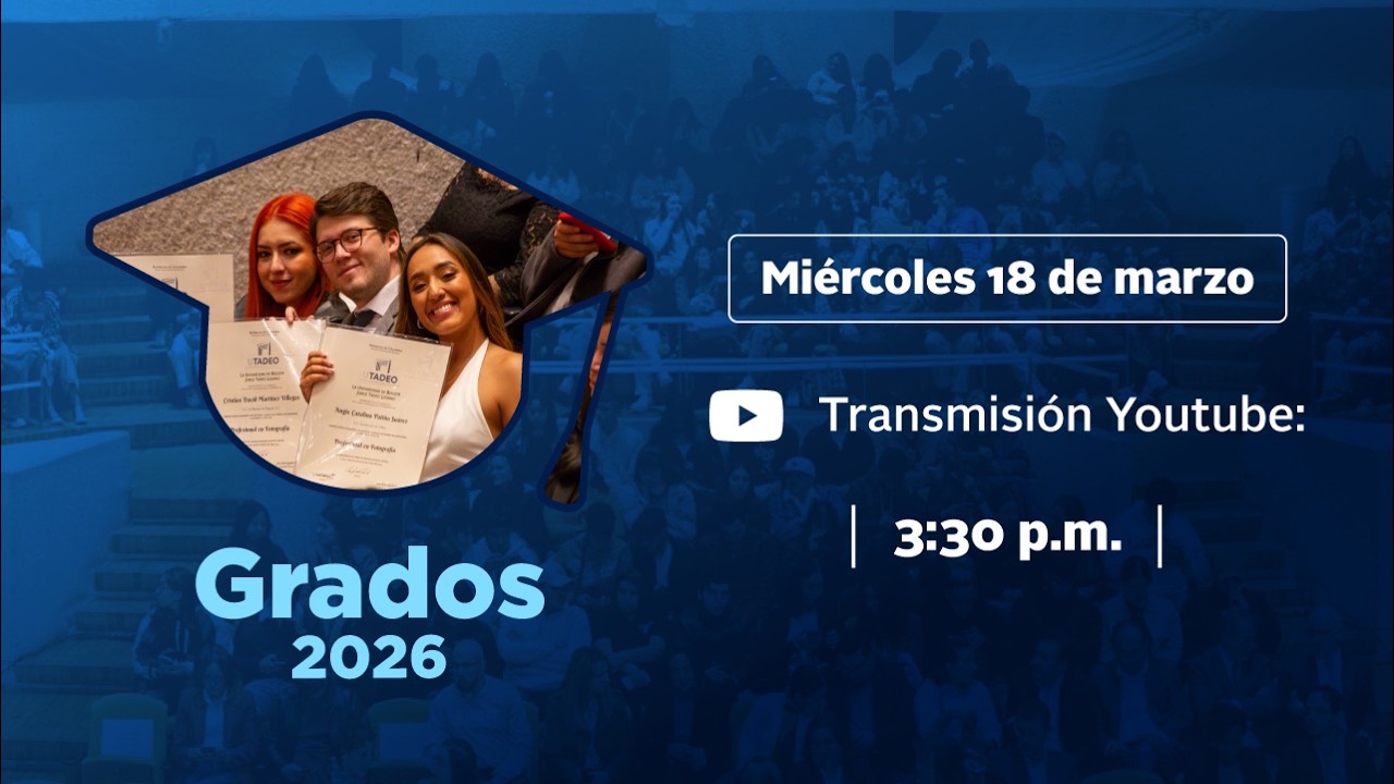 #Grados | Ceremonia de Grado 2026-1 🎓 Miércoles 18 de marzo de 2026