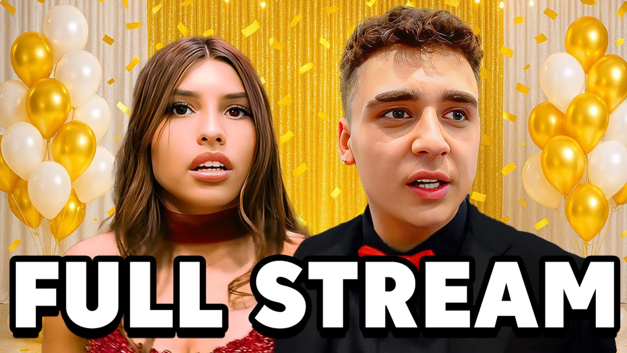 I WENT TO STREAMER PROM WITH XIMENA!!! | FULL STREAM