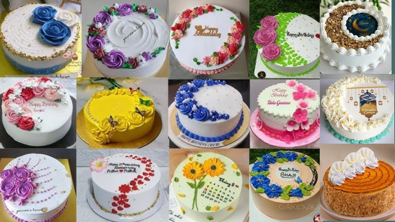 ঈদ কেক ডিজাইন।।cake decoration at home  | cake design |