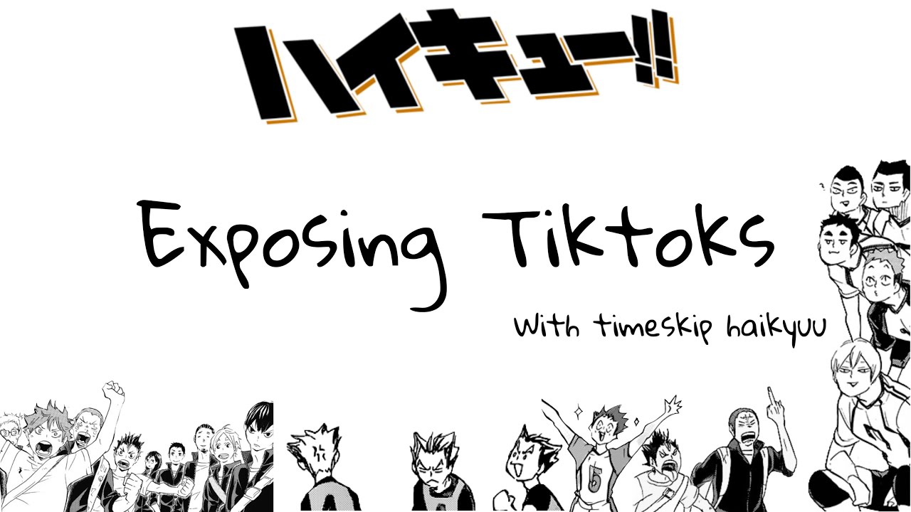 Atsumu Exposes Tiktoks || Haikyuu Texts ||