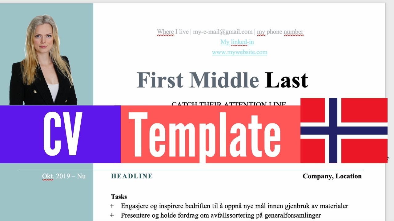 How to structure a CV in Norway | 2025