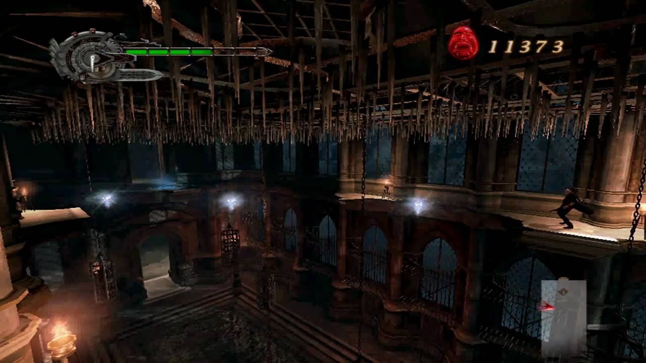 Let's Play Devil May Cry 4 : Part 9 Spikes on the Ceiling!?