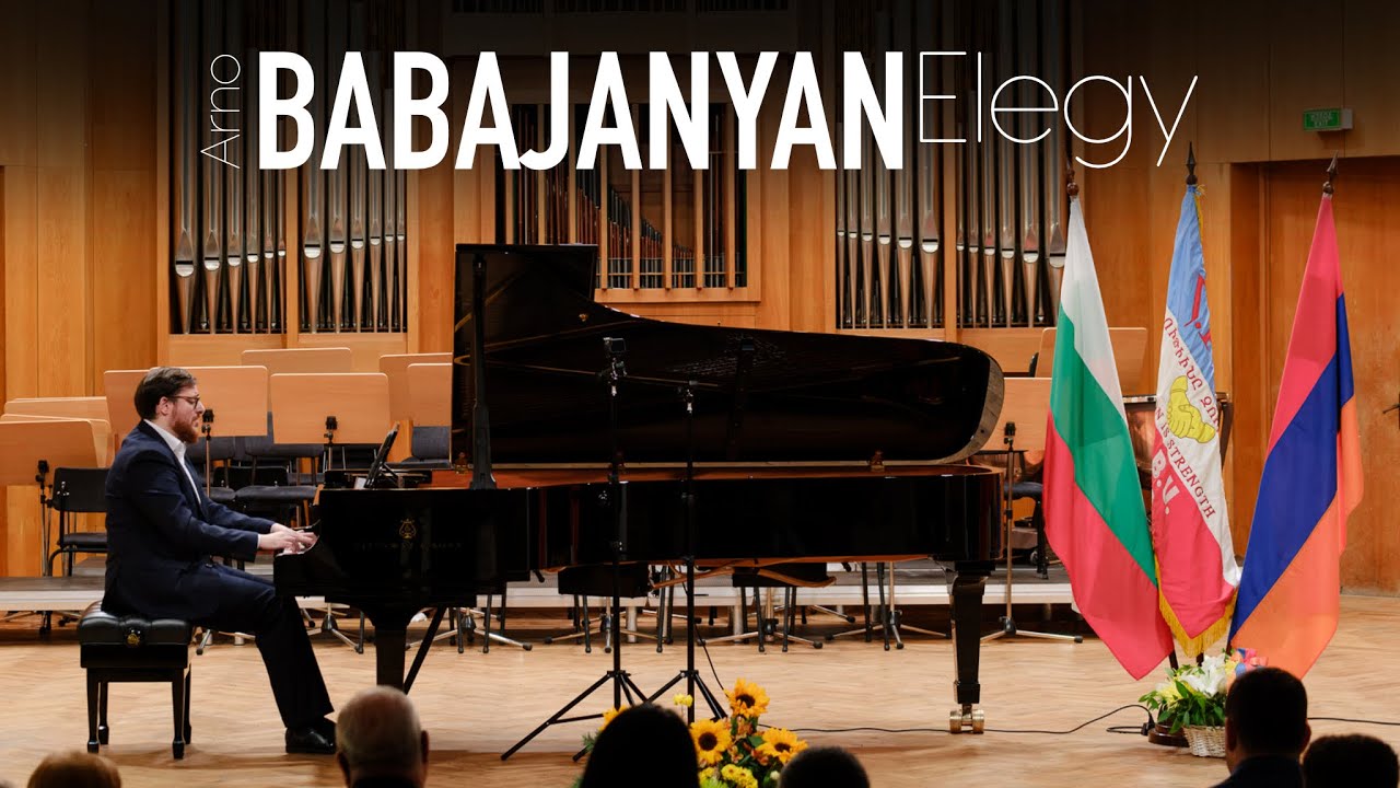 Arno Babajanyan: Elegy | LIVE: Armen-Levon Manaseryan, piano