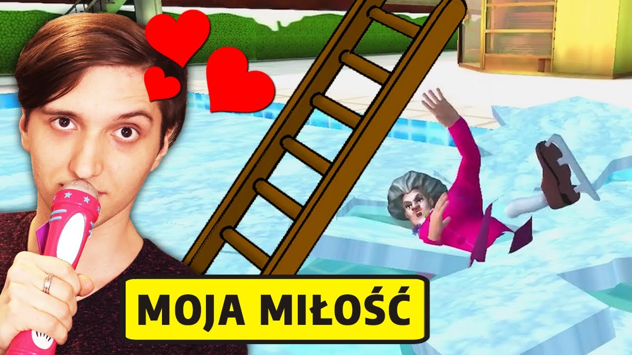 ZNISZCZYŁEM GRE DRABINĄ 🥴 Straszna Nauczycielka Scary Teacher