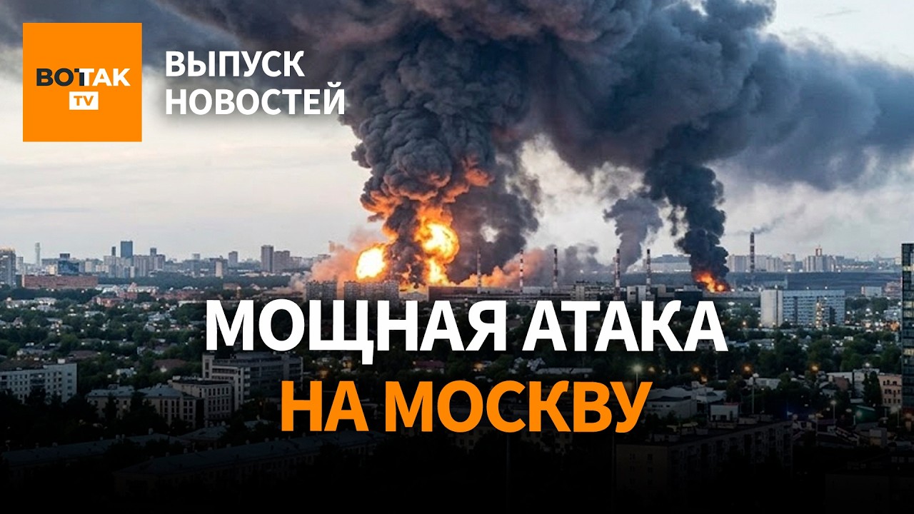 🔥Москва: удар по ключевой нефтебазе. Трамп винит Киев. Атака на суда в Черном море / Выпуск новостей