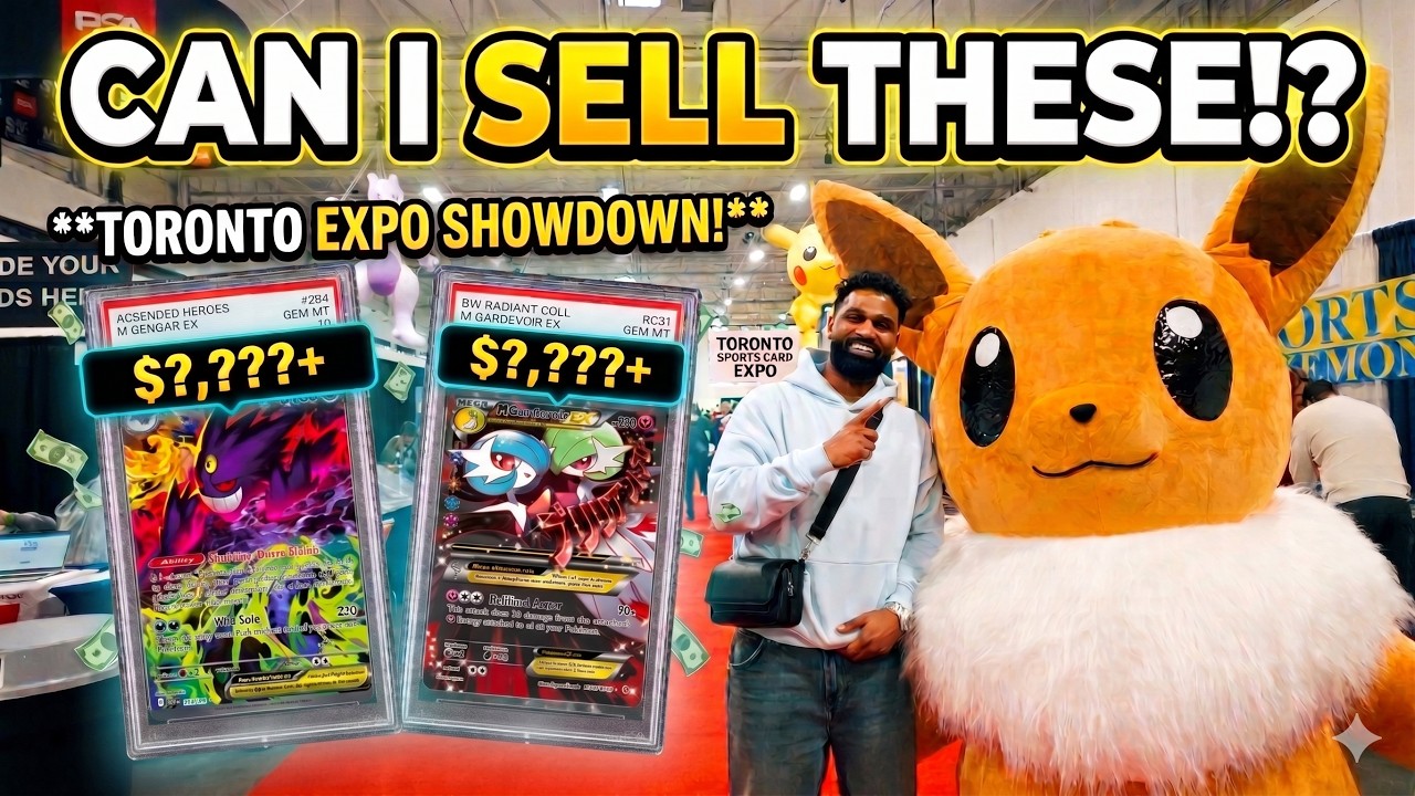 Cashing Out at Canada's BIGGEST Card Show! (Pok&eacute;mon Edition)| VLOG 46