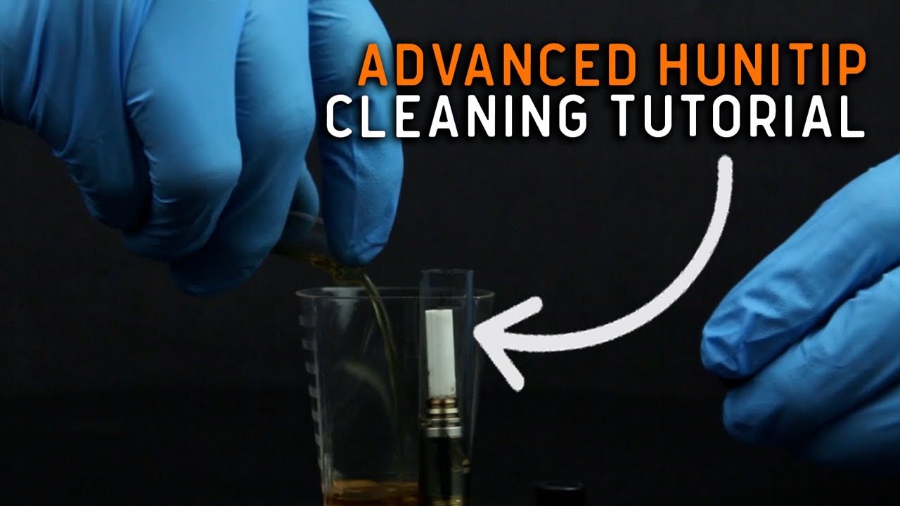 Advanced HuniTip Cleaning Tutorial - Huni Badger Portable Device