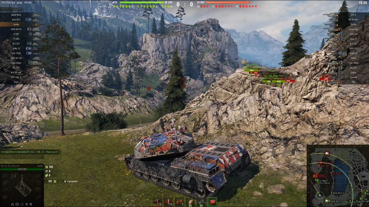 Leopard 120 Verbessert, Gorilla та Taschenratte надзвичайно незвичайні танки одинадцятого рівня!