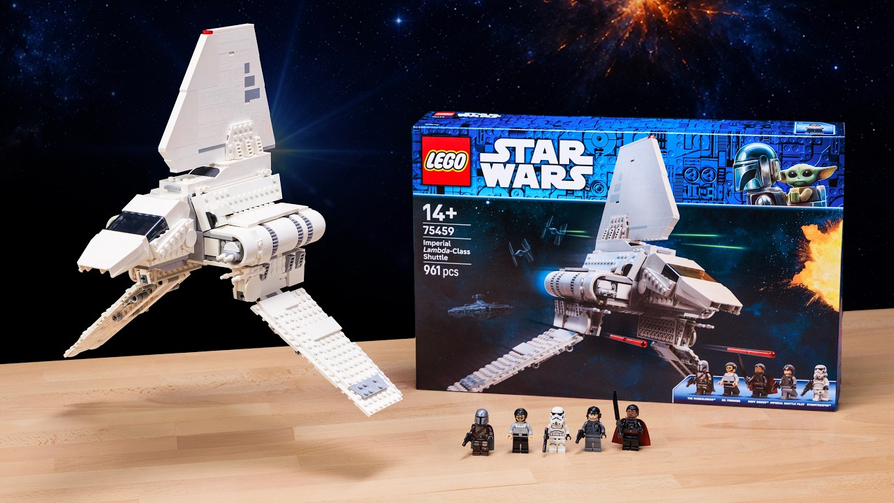Обзор набора LEGO Star Wars Imperial Lambda-Class Shuttle | Набор 75459