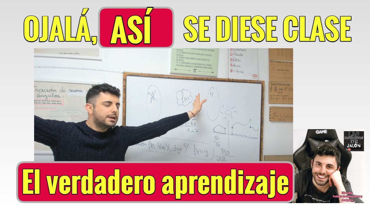 Épica CLASE a un alumno ⭐ Números Reales y logaritmos