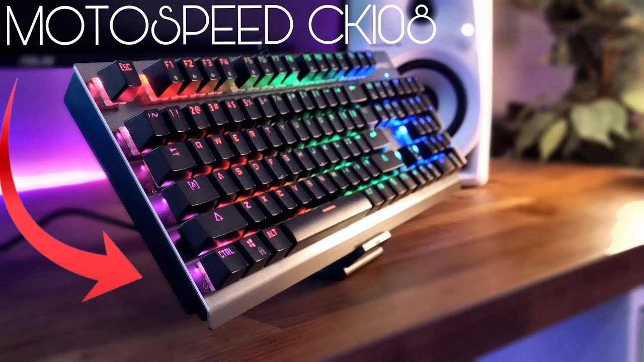 Motospeed CK108 - RGB Mechanical Keyboard (Review)