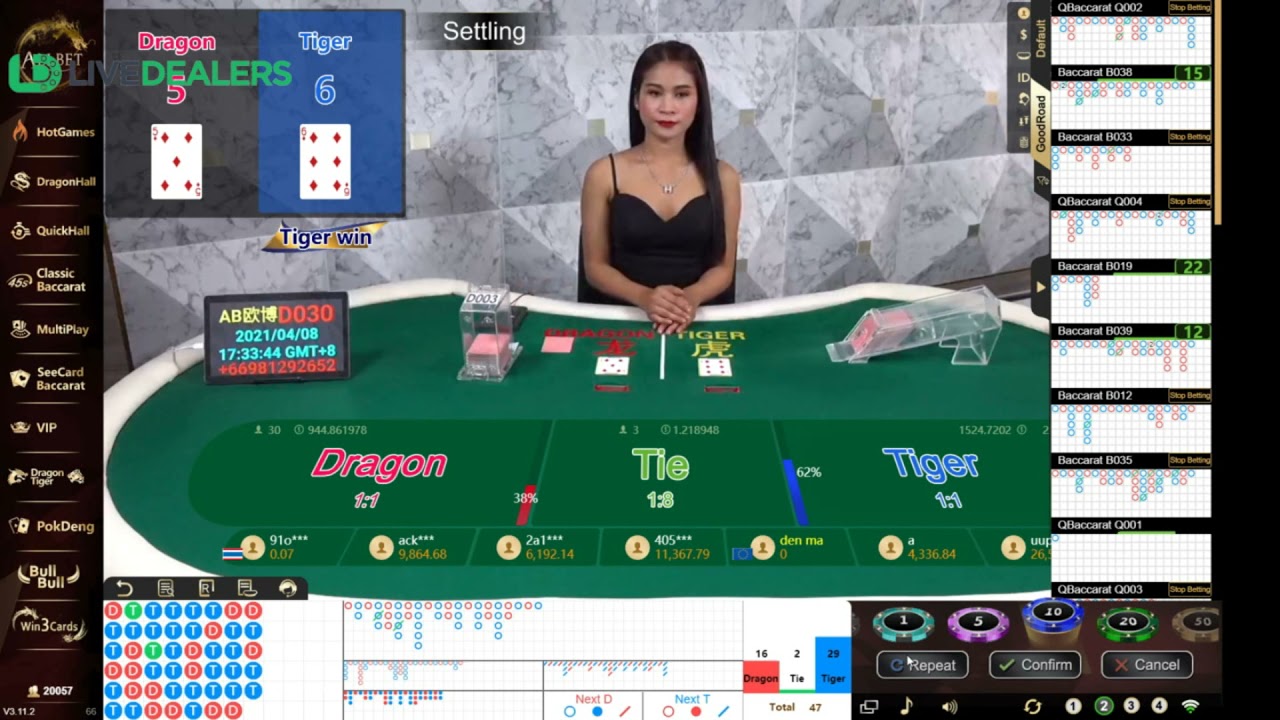 Dragon Tiger by Allbet Gaming &mdash; An easy Live Game to Master