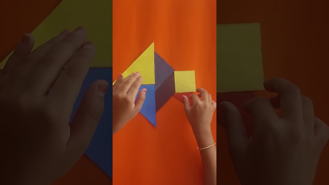 Tangram Puzzle #englishforkids #englishforbeginners #learnenglish