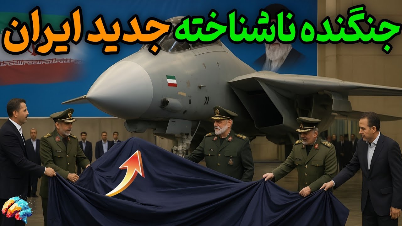 «جنگنده ناشناخته ایران؛ سلاح سری که بالاخره رونمایی شد!»