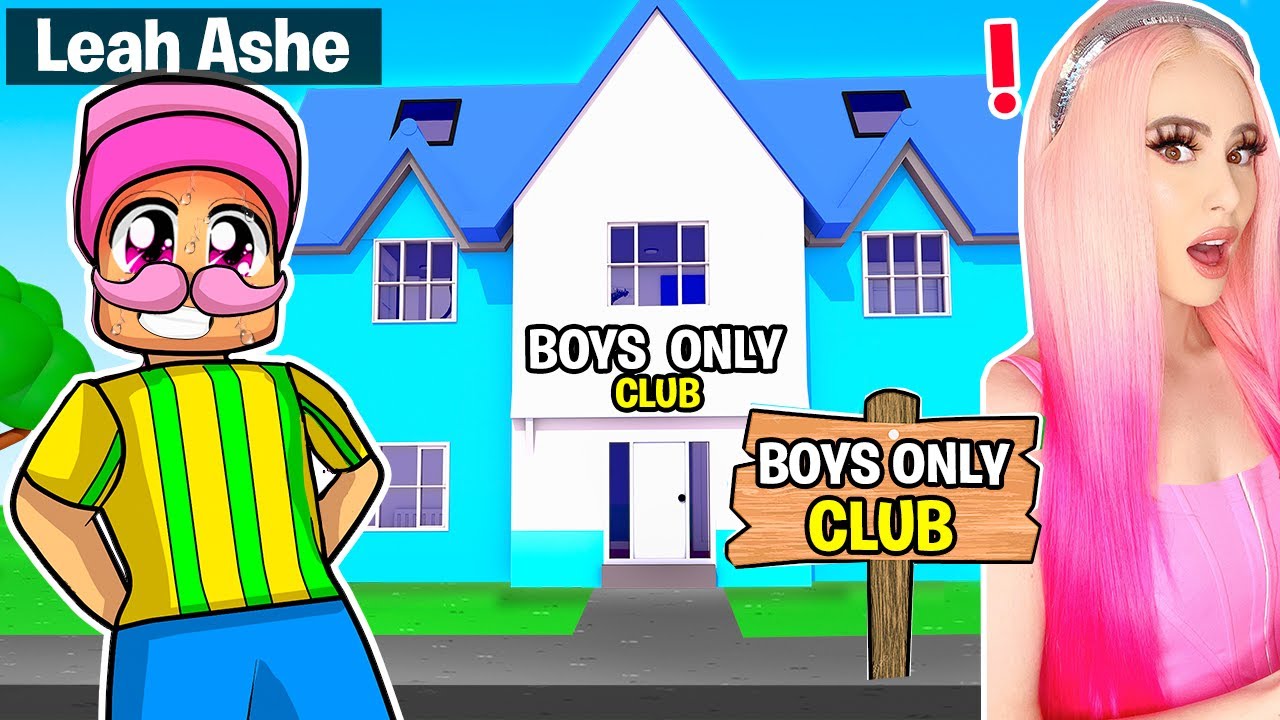 Sneaking Into A BOYS ONLY CLUB In Brookhaven... Roblox