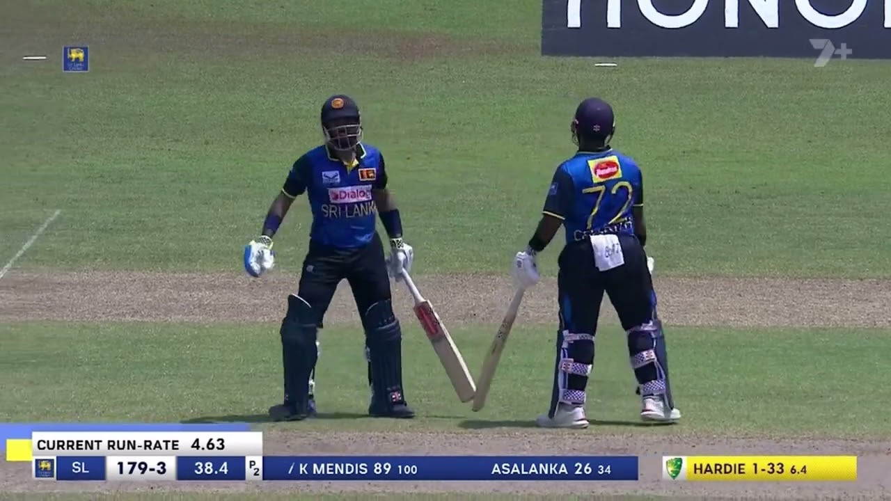 Fantastic Knock from Kusal Mendis SL Vs Aus R Premadasa Stadium