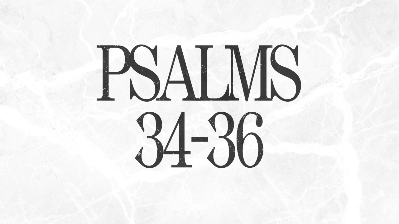 Day 43 | Psalms 34-36 | Bible In A Year Plan