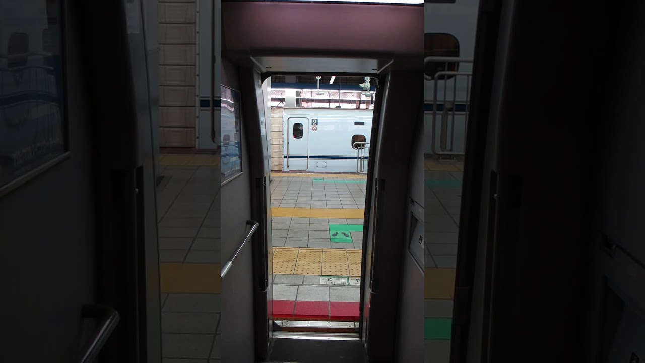 【車門篇EP.6】JR 新幹線500系7000番台 2019.07.07 博多關門 【Train Doors EP.6】JR 500 Series Shinkansen Closing Door