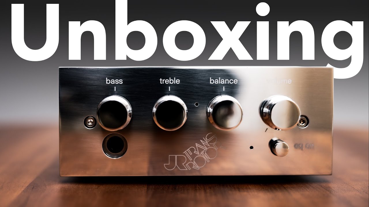 Transrotor Kopfhörerverstärker unboxing - High-End Verstärker Made in Germany