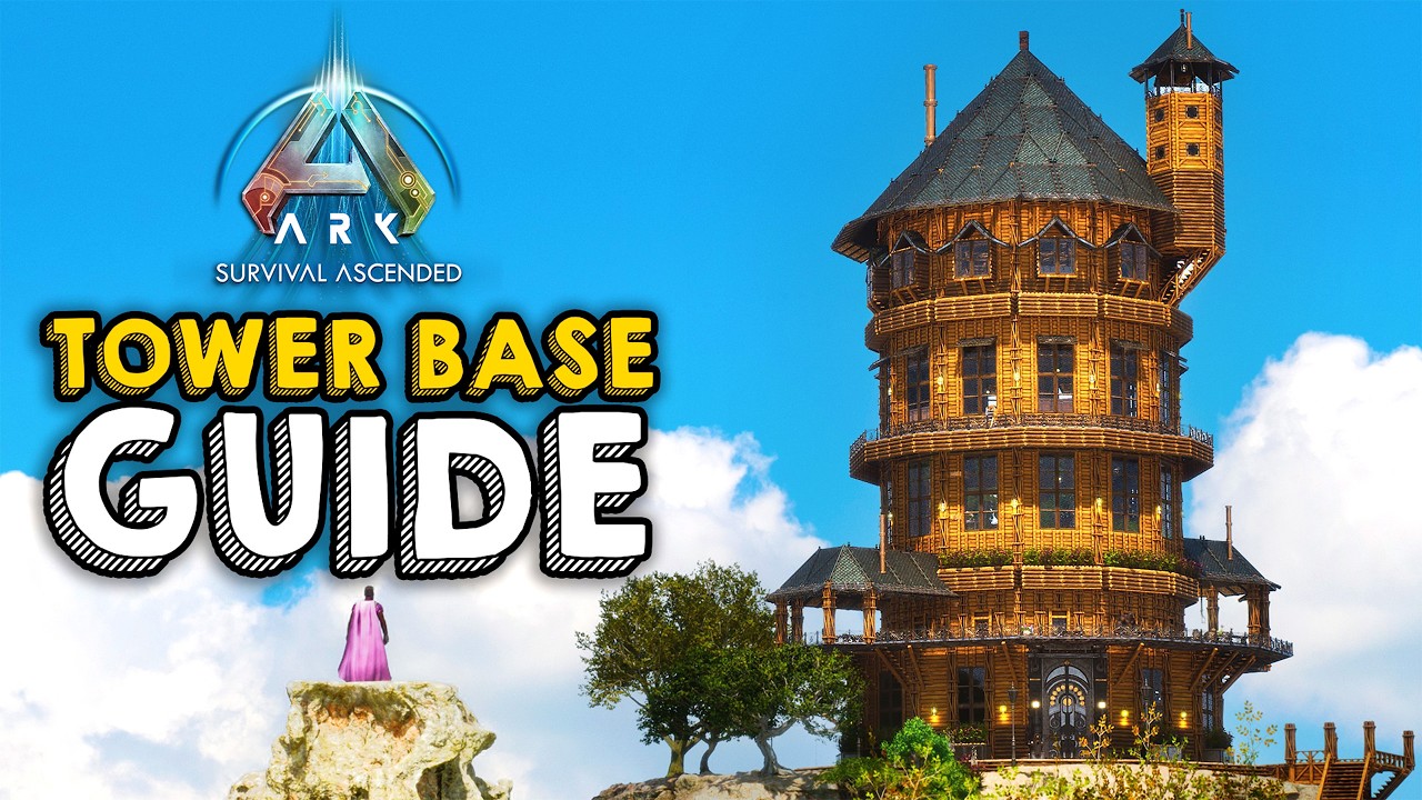 Ultimate All-in-One Tower Base | Building Tutorial | ARK: Survival Ascended