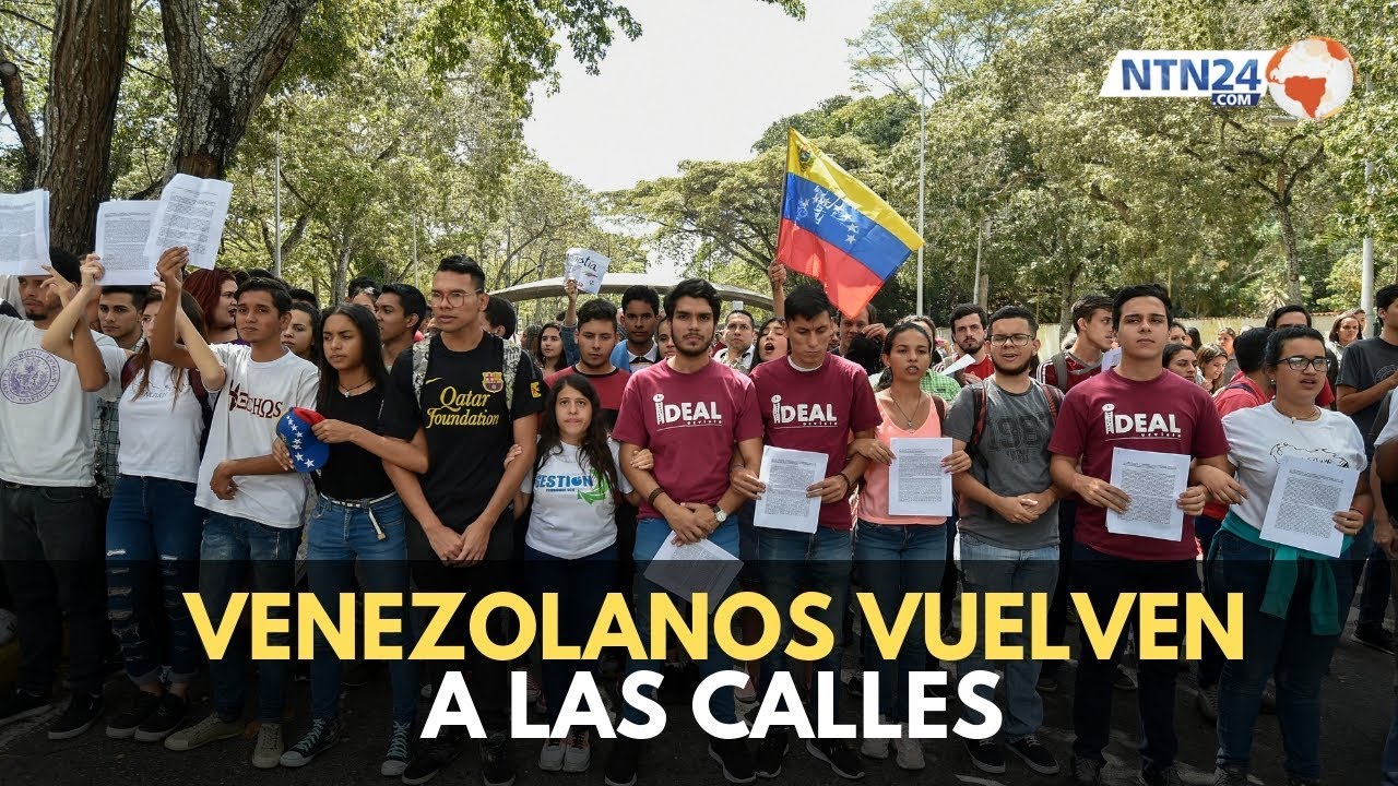 As&iacute; transcurre la nueva protesta masiva en Venezuela