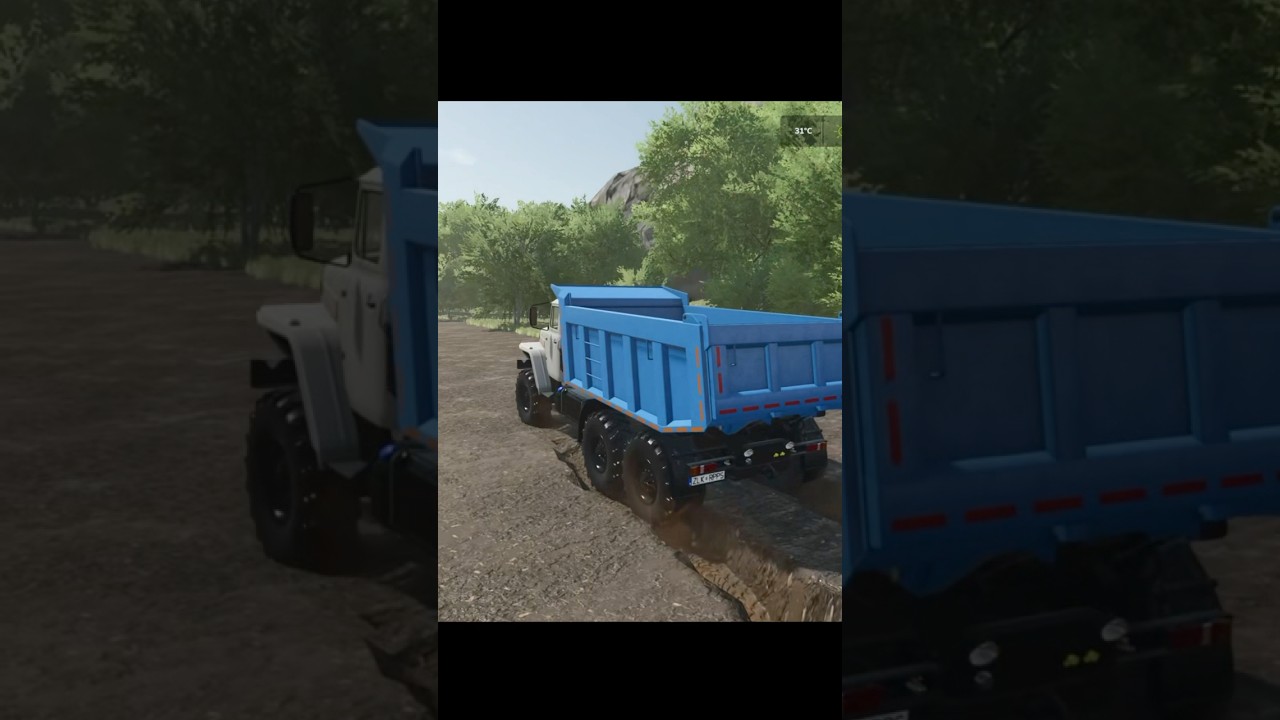 Как сделать грязь на ферме. Большая колея. #алибаба #farmingsimulator22 #fs25 #farming25 #farming