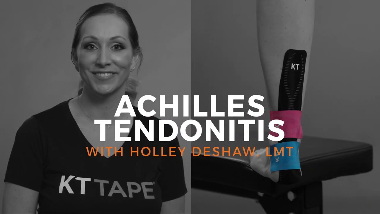 How to use KT Tape for Achilles Tendonitis?