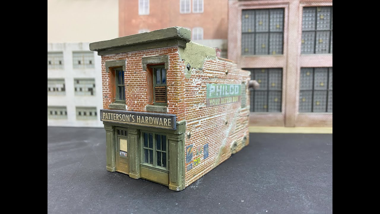 Downtown Deco Hydrocal Kit build