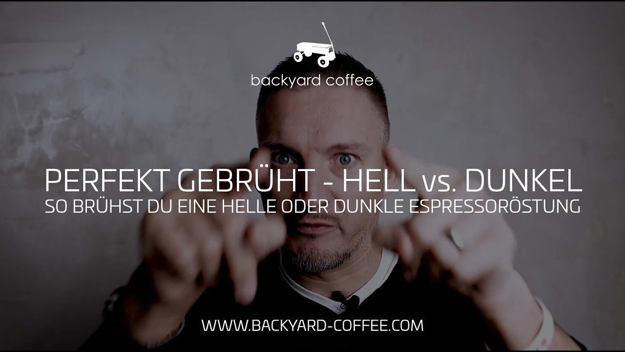 Perfekt gebrüht | Wie man helle und dunkle Espressoröstungen brüht