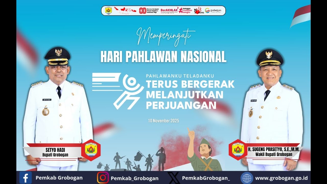 Live 📡: Upacara Peringatan Hari Pahlawan Tahun 2025