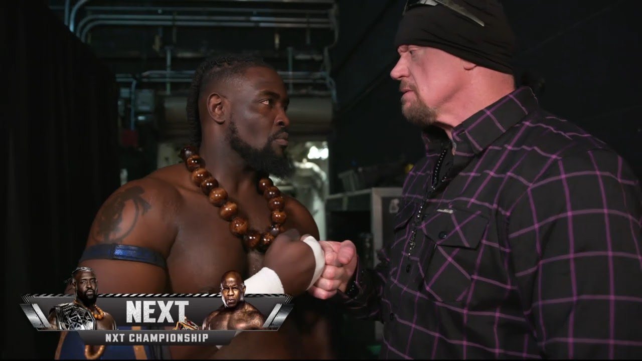 Hall Of Fame Undertaker sets Oba Femi's obligation to defend his Yard facing Moose