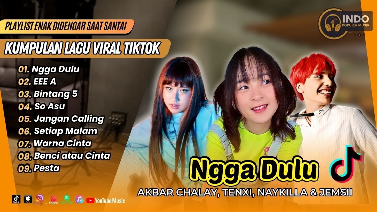 NGGA DULU - Akbar Chalay feat. Ciloqciliq & Zynakal | EEE A | BINTANG 5 | SO ASU | LAGU TIKTOK VIRAL