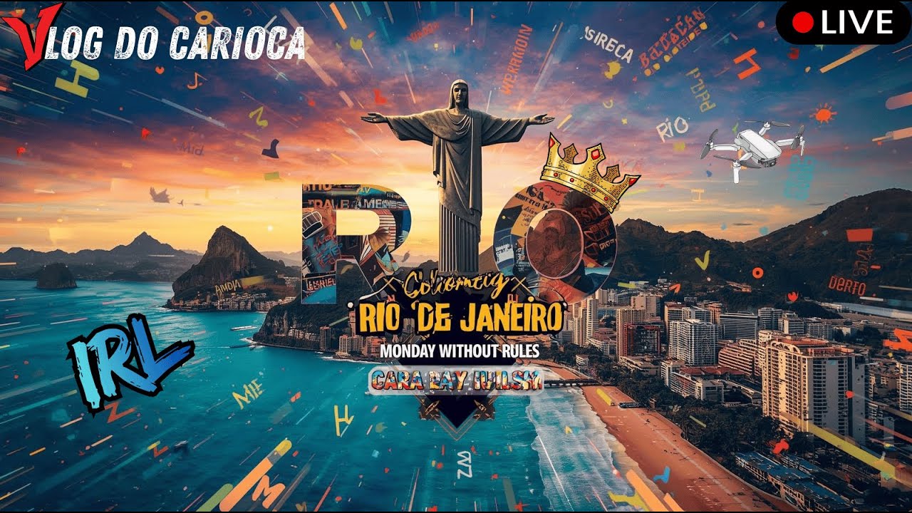 🟢 AO VIVO IRL: 👑COPACABANA AO VIVO 🎆 | PRAIA Lotada no Rio #rj #riodejaneiro #aovivorj