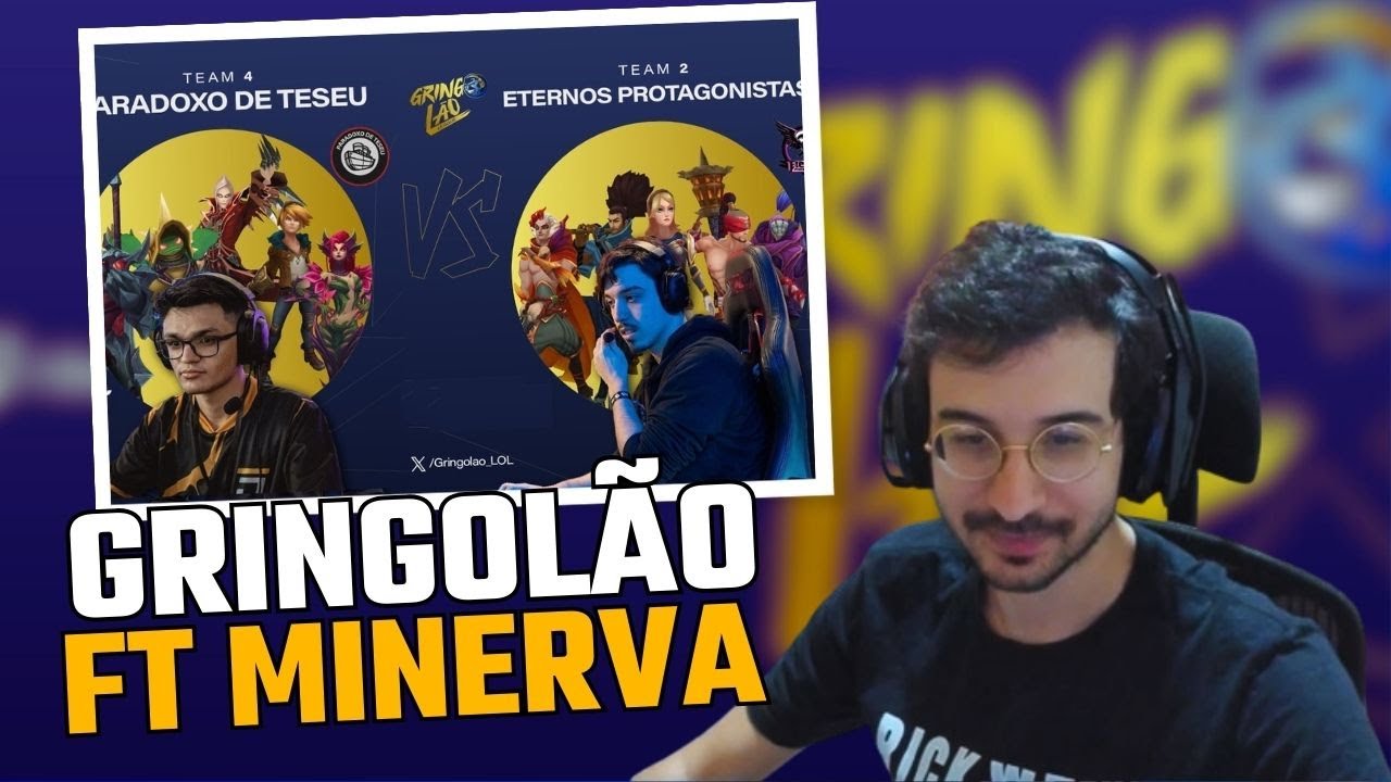 REVOLTA REAGE - GRINGOLÃO, Eternos Protagonistas vs Paradoxo de Teseu - FT Minerva
