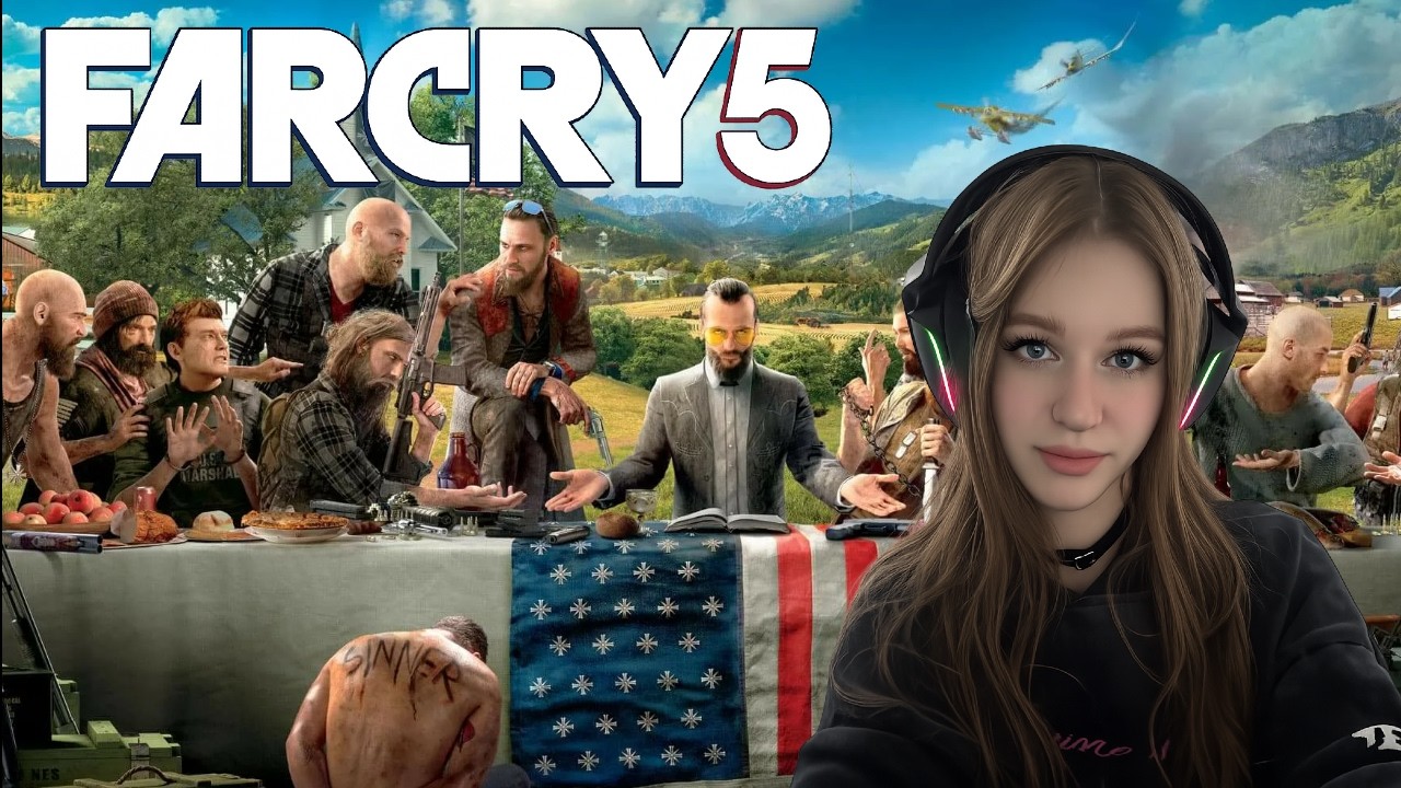 ВЕРОНИКА ИГРАЕТ В FAR CRY 5 #1 / poisonika