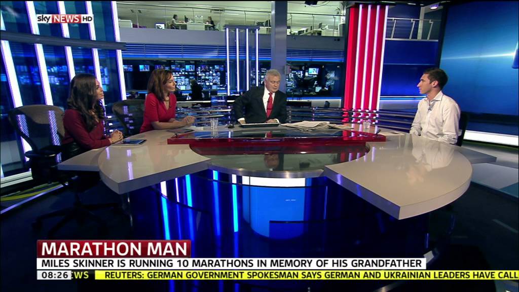 Miles Skinner Talks About Running 10 Marathons In 7 Days For Charity